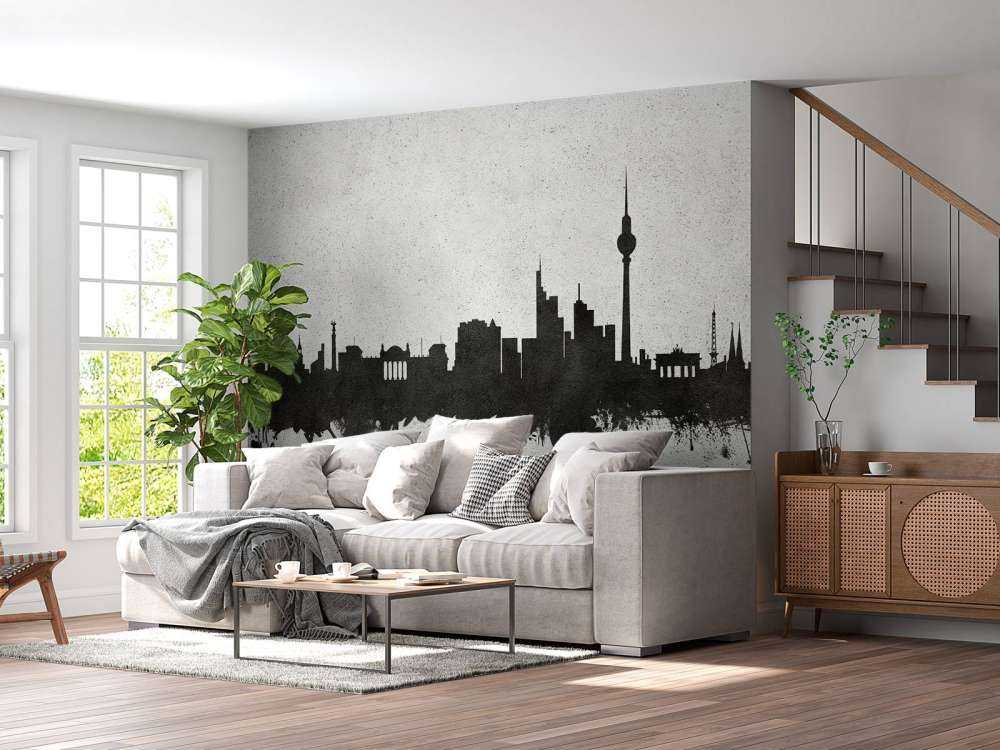 Aquarelle skyline, Berlin