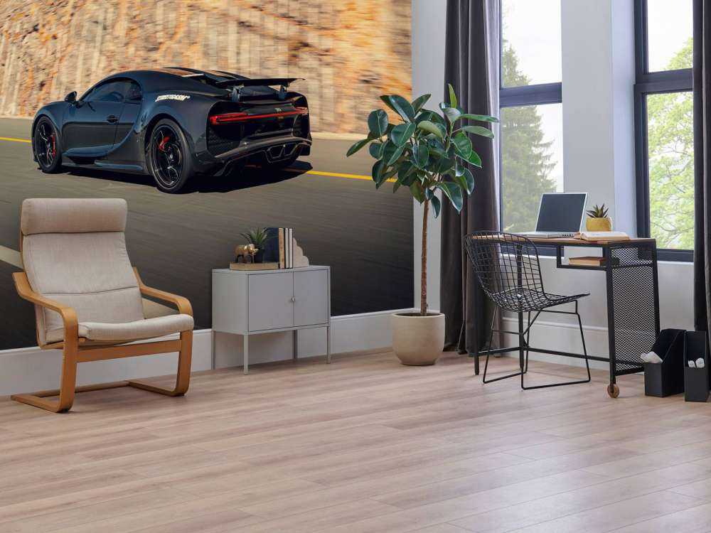 Bugatti Chiron Pur Sport en action