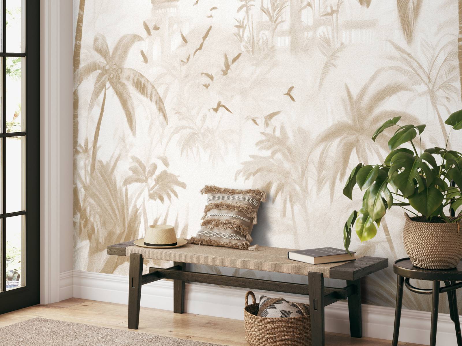 Jardin Oriental à l'Aube, taupe