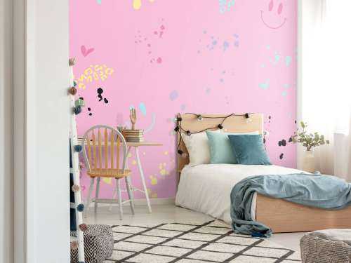 Pink splash