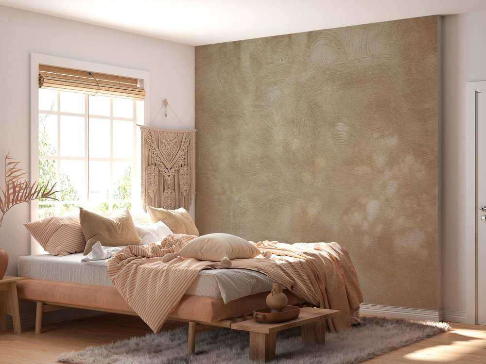 Mur avec des taches et des rayures
