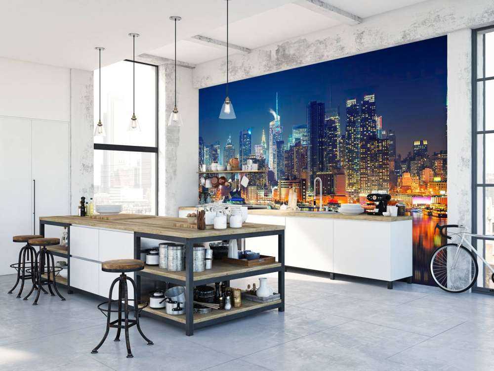 Fond d'écran de photos de New York la nuit