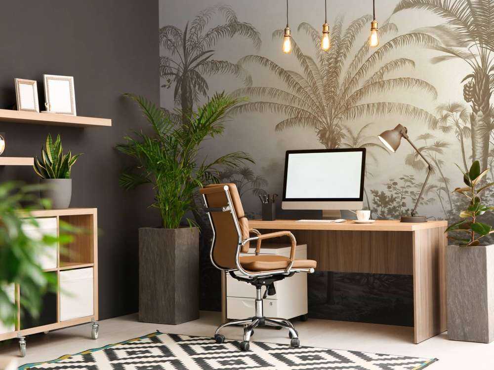 Tropiques romantiques taupe