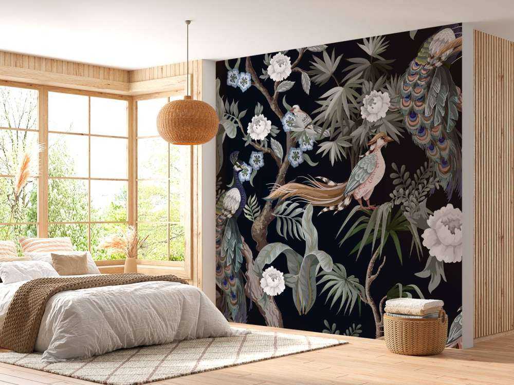 Paon en floraison nocturne