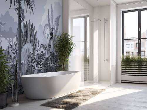 Jungle bleue