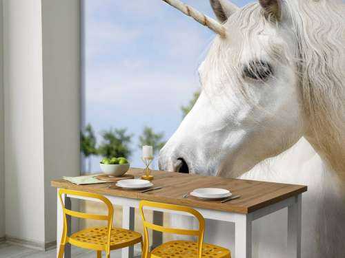 Licorne blanche