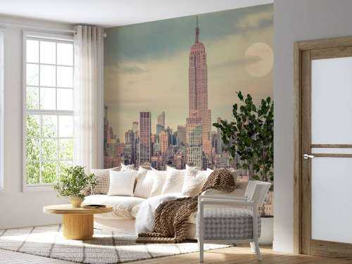 Empire State Building avec Manhattan