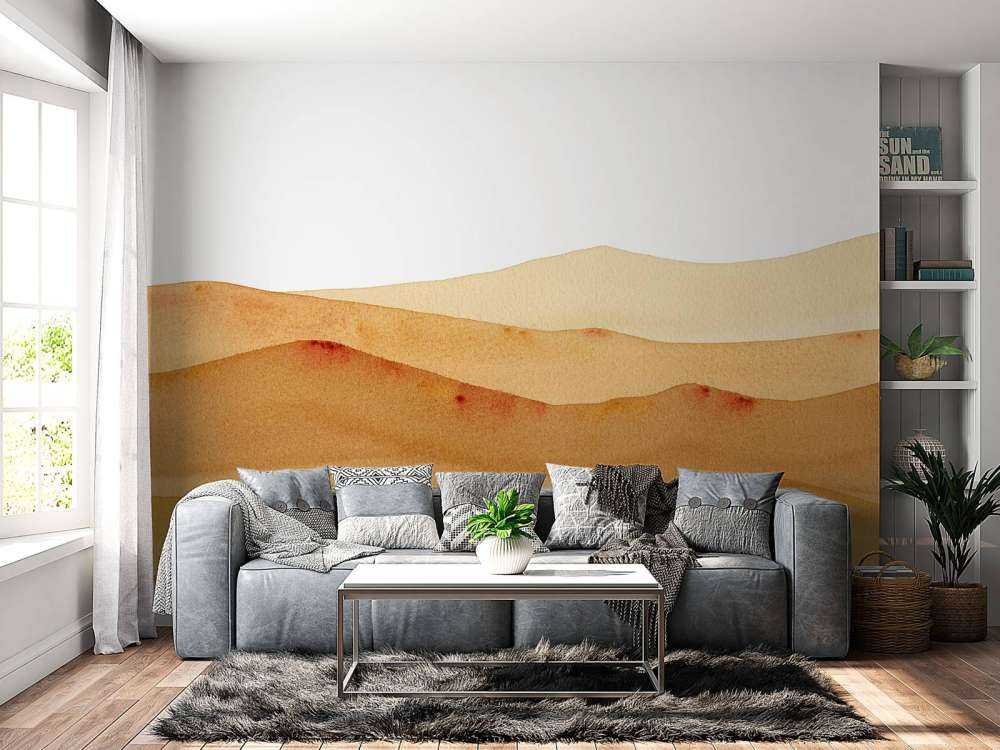 Désert d'aquarelle