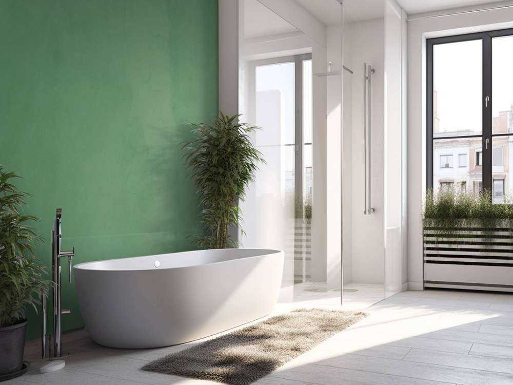 Béton vert camouflage