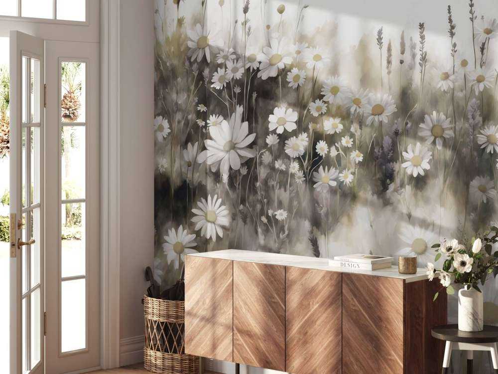 Crème de prairie de marguerites silencieuses