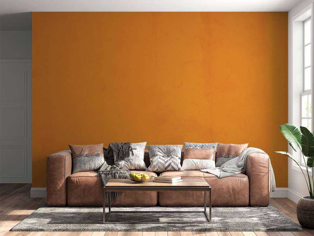 Béton brun orange