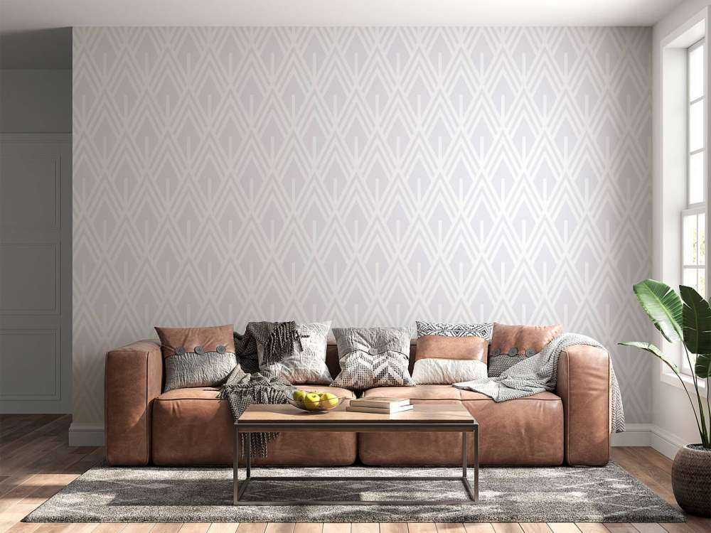 Art déco vintage gris
