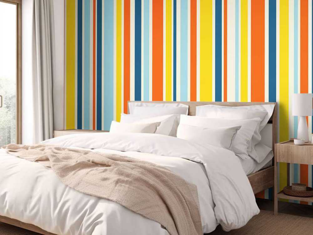 Rayures colorées