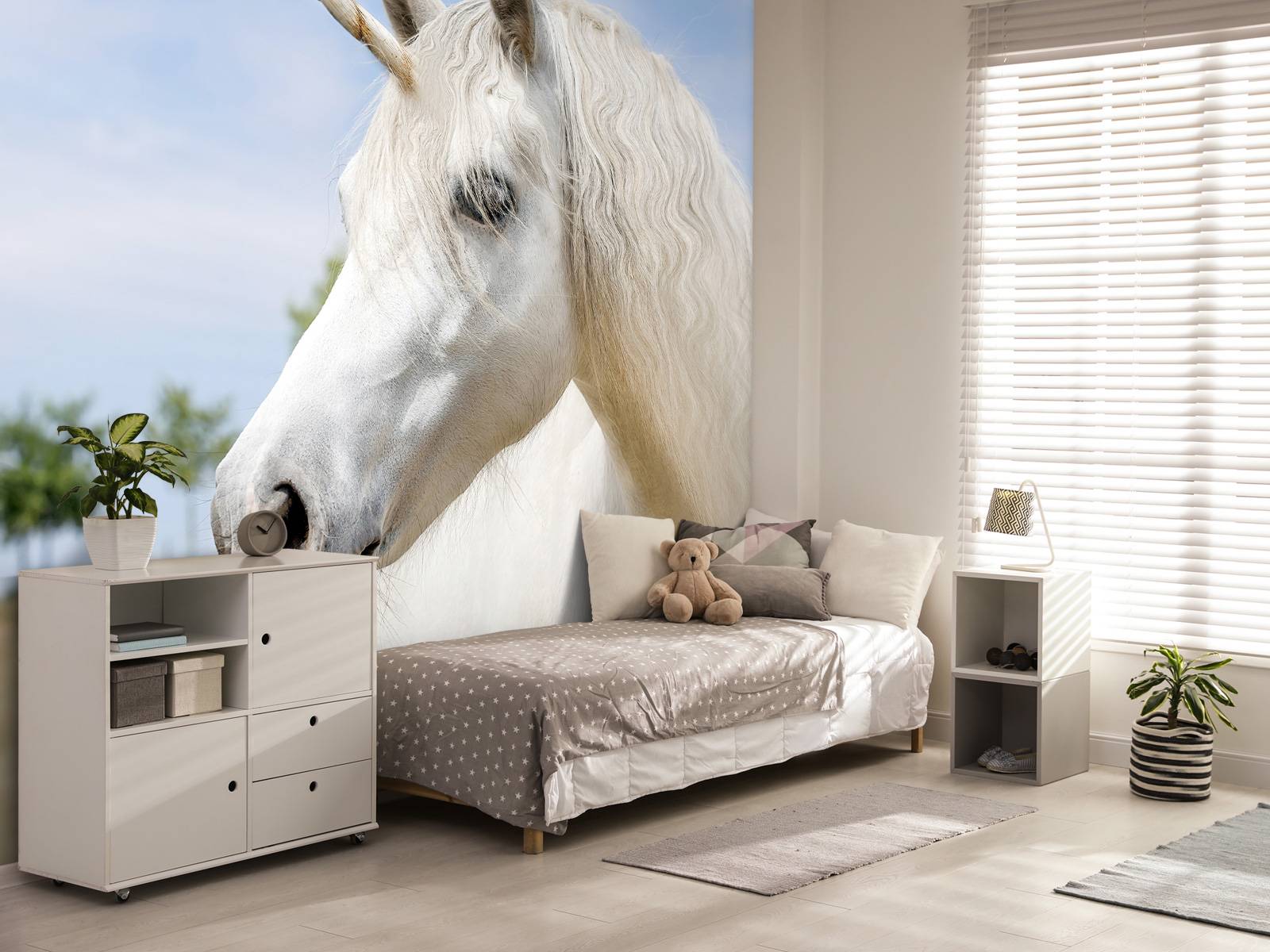 Licorne blanche