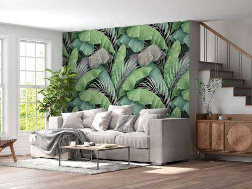 Feuilles tropicales