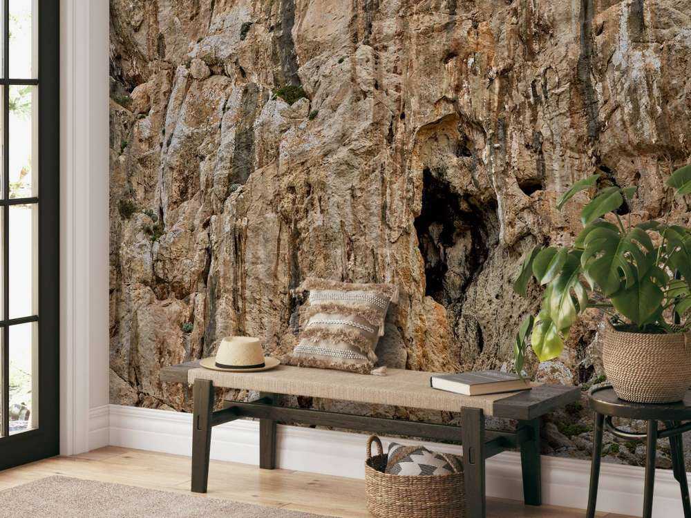 Grotte dans un rocher