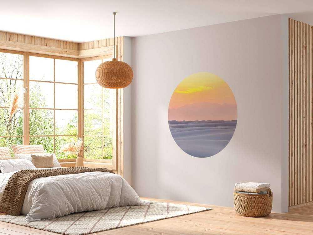 Dunes de sable blanc