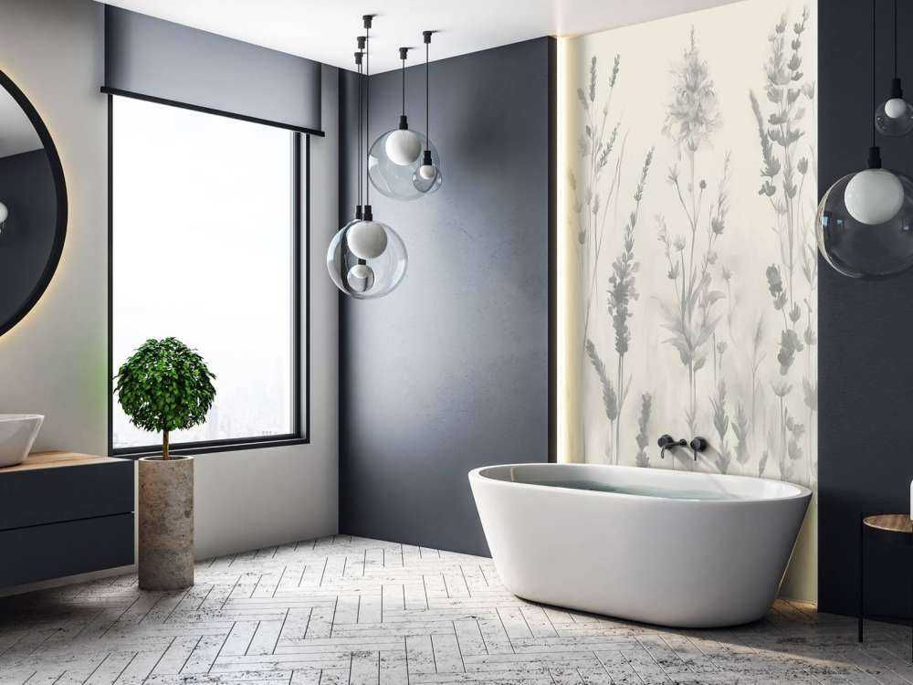 Lavande Clair Seamless Blanc Ivoire