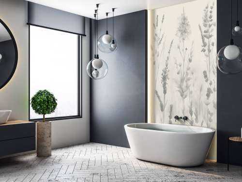 Lavande Clair Seamless Blanc Ivoire