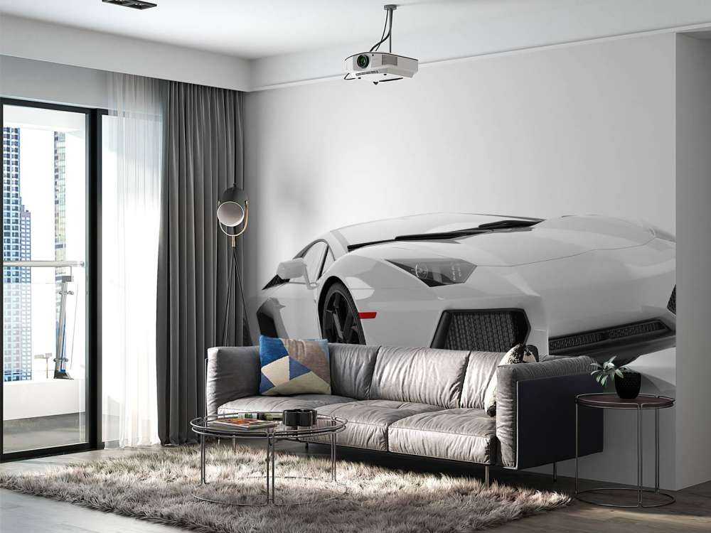 Supercar blanche