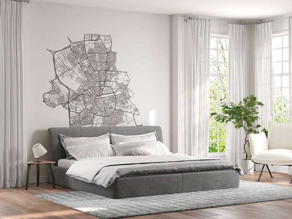 Carte d'Eindhoven, blanc