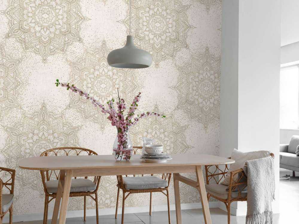 Mandala magique de Marrakech - beige