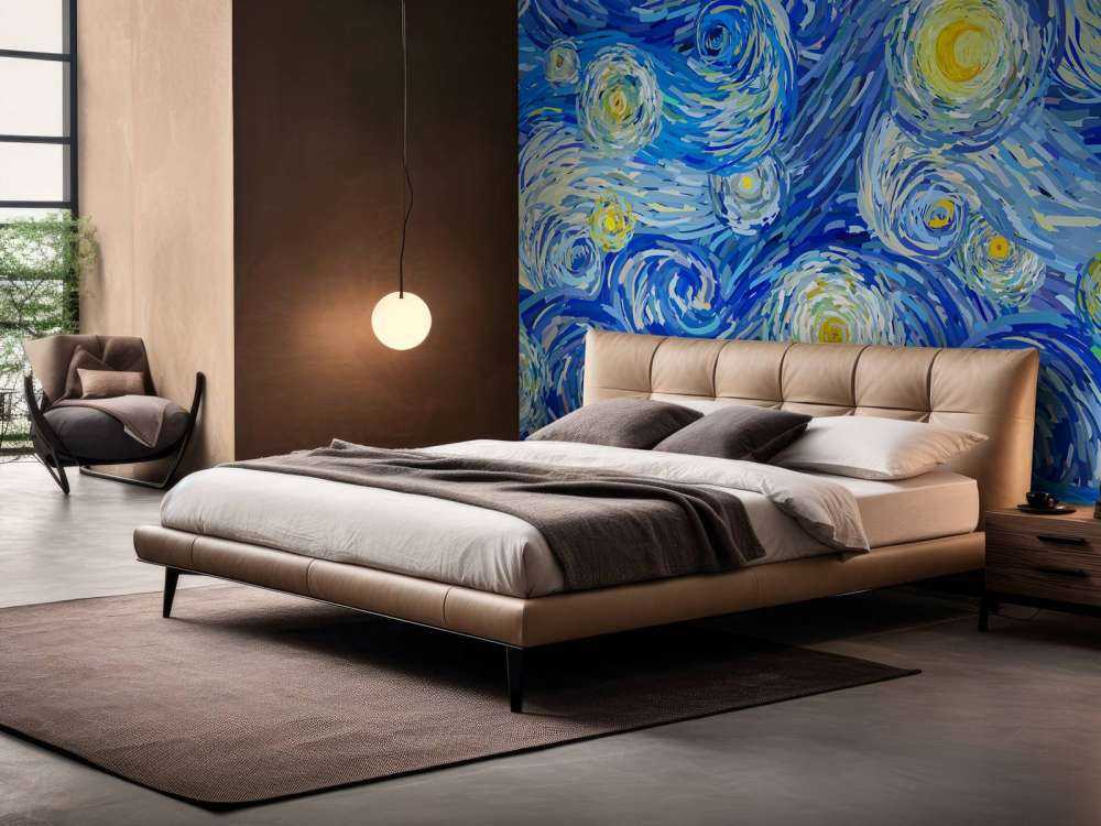 Illustration de nuit étoilée