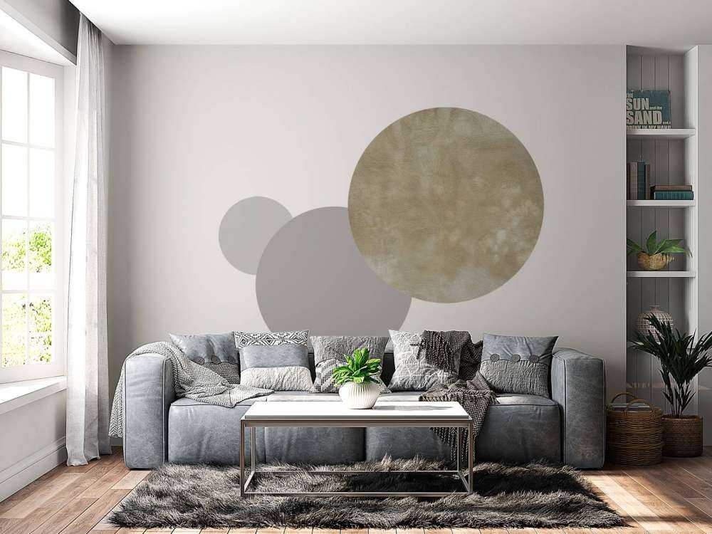 Mur avec des taches et des rayures
