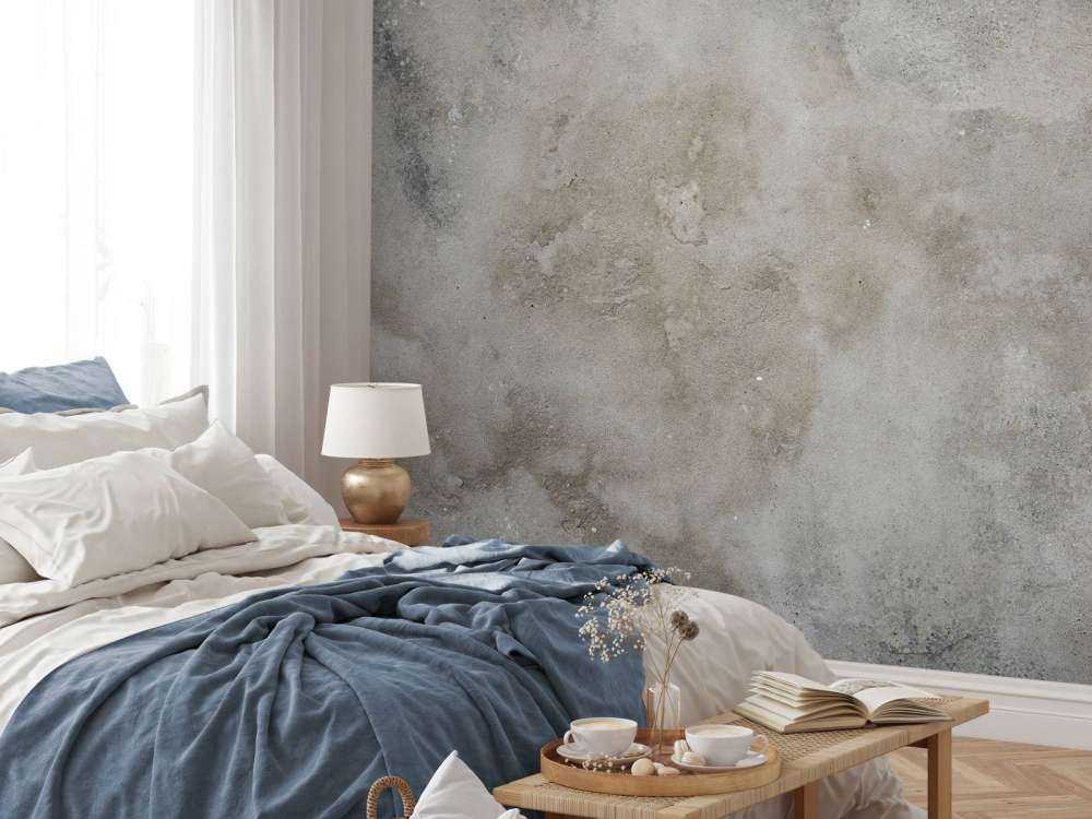 Vieux mur en plâtre altéré