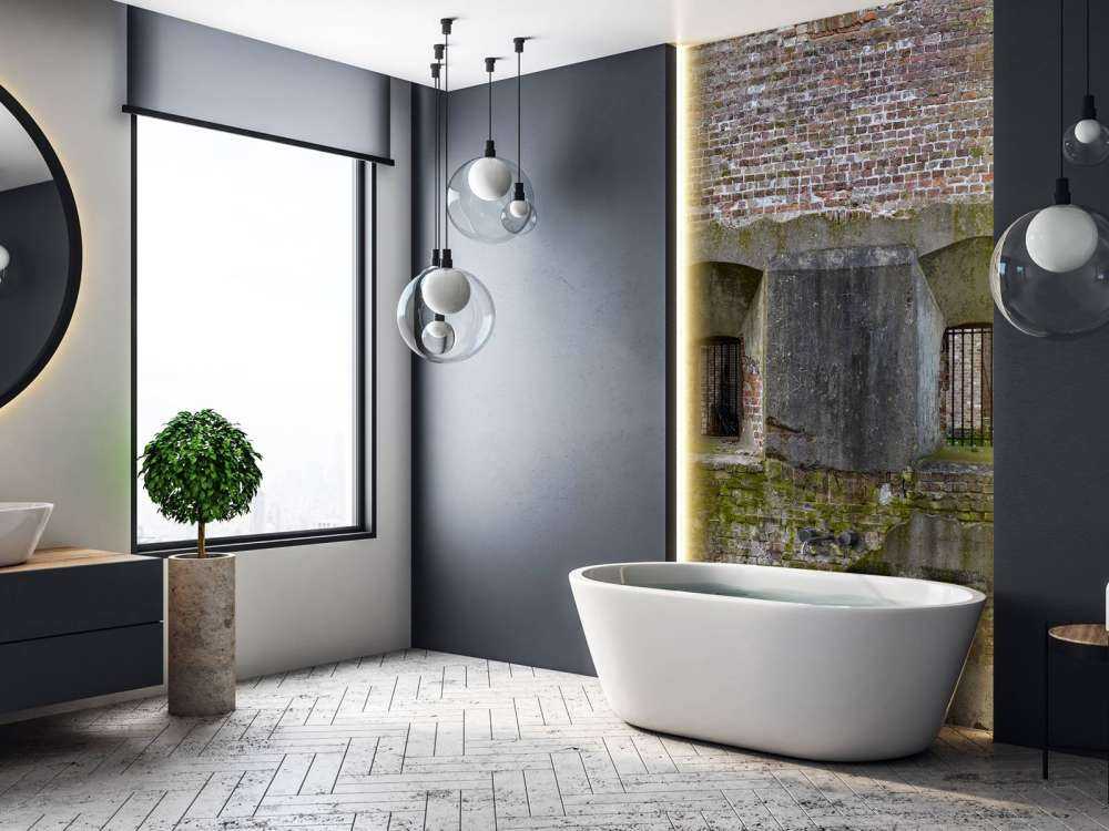 Mur érodé avec 2 niches