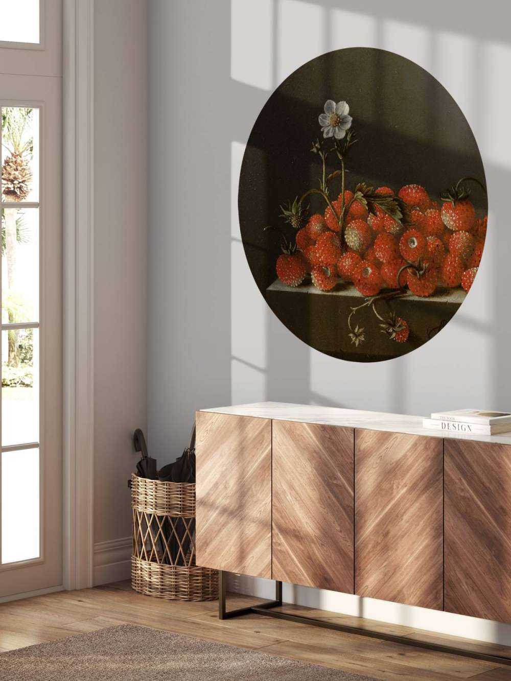 Nature morte aux fraises des bois