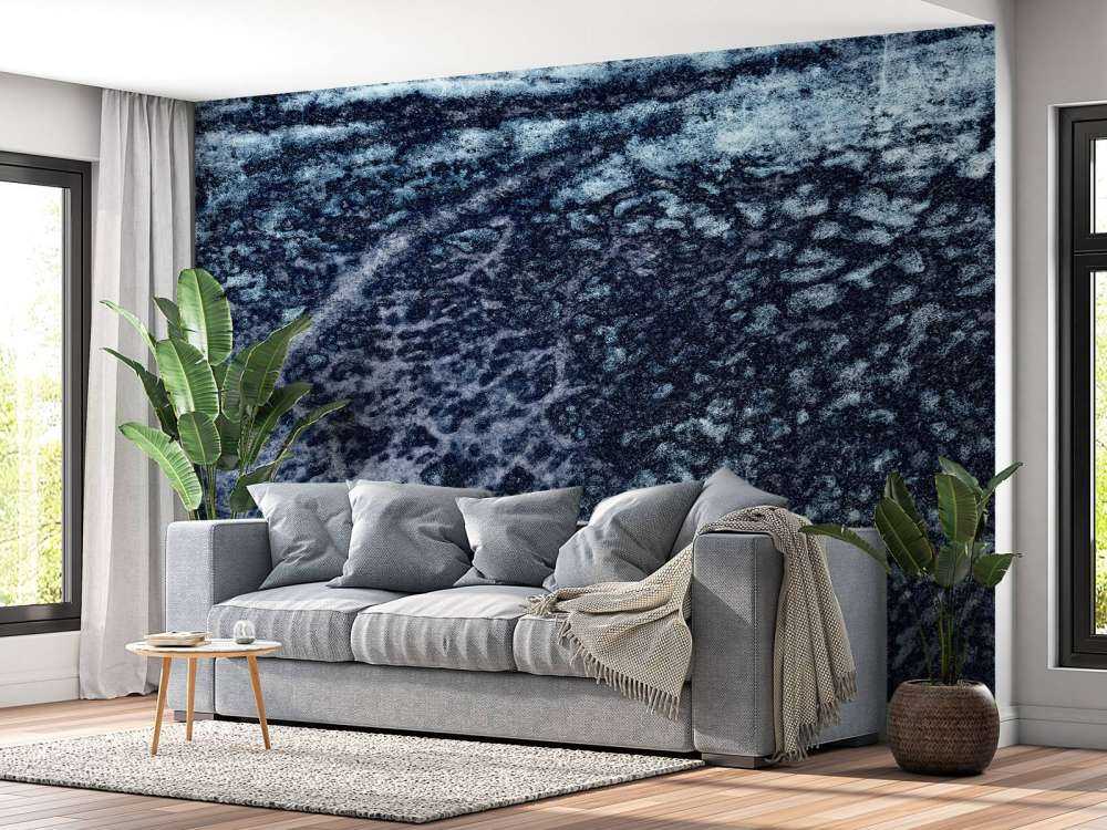 Texture bleue