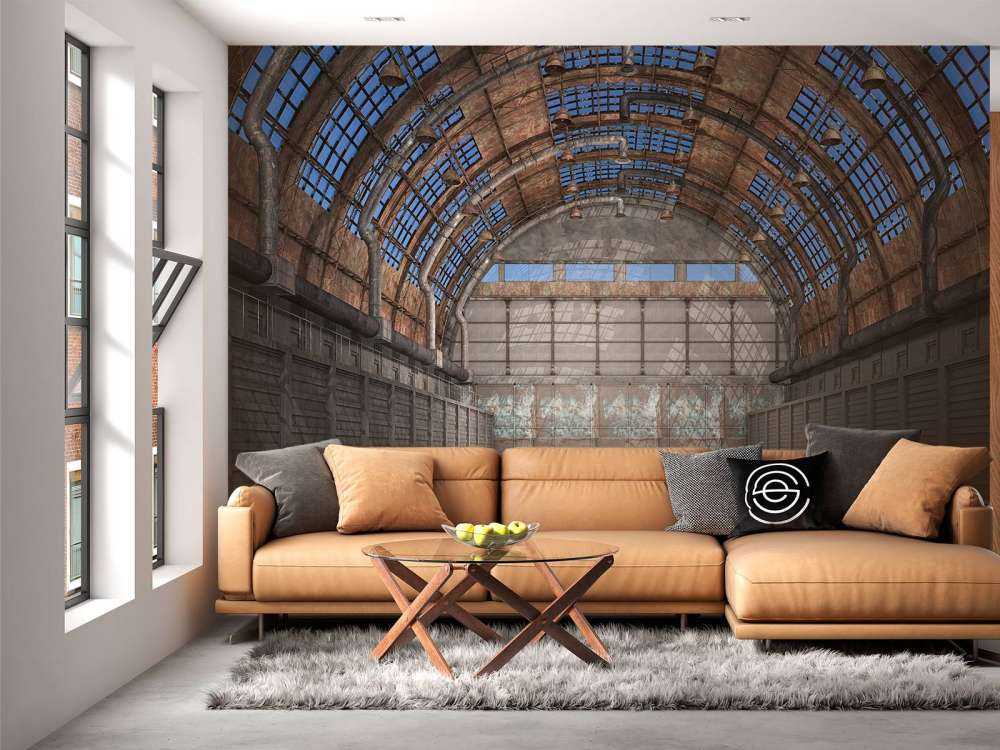 Hall d'usine vintage