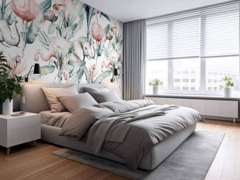 Animaux entre les feuilles