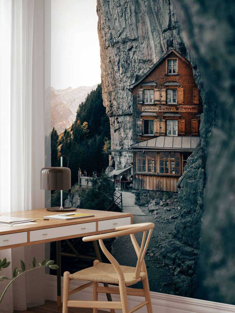 Refuge dans les Alpes