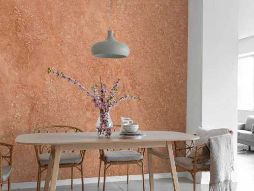Marbre couleur terre cuite