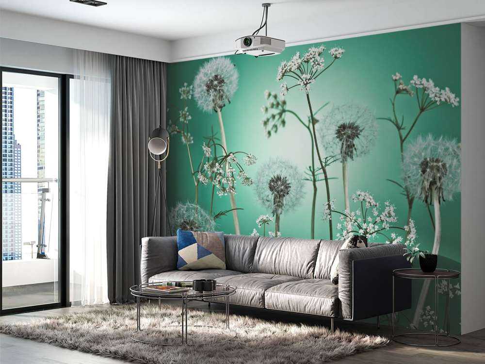 Fantaisie des prés turquoise