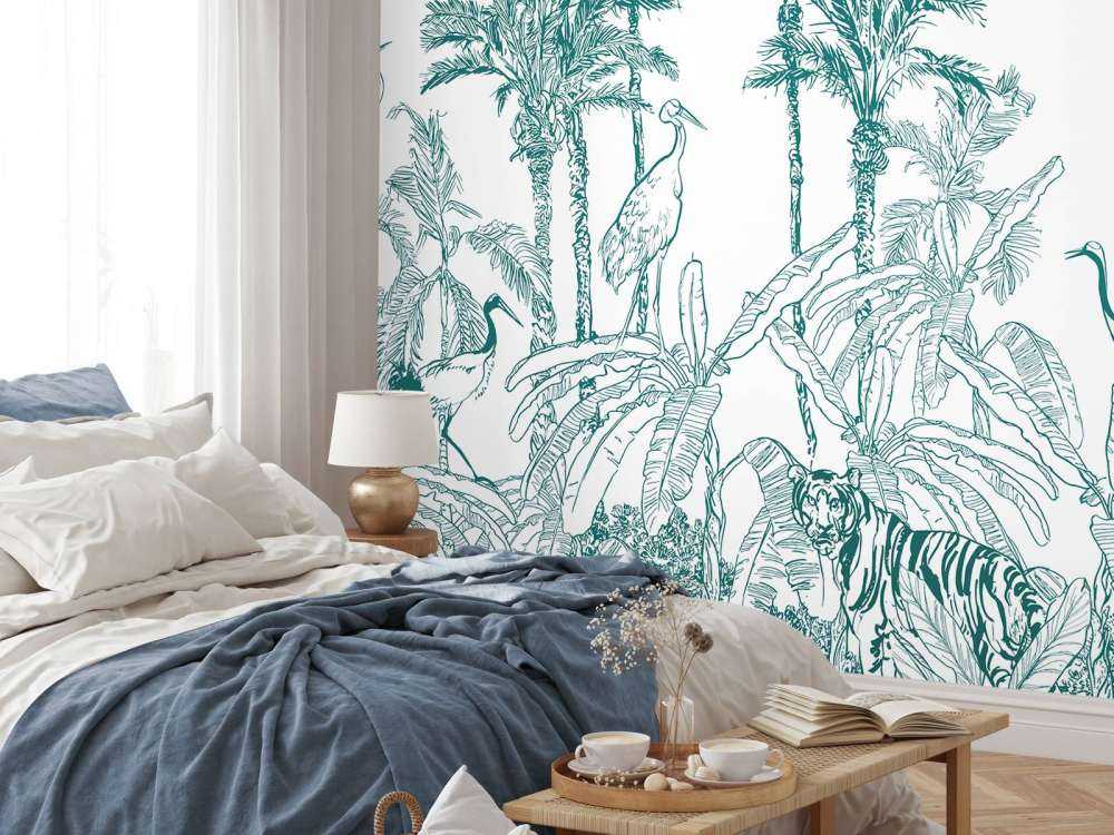 Dessin d'une jungle