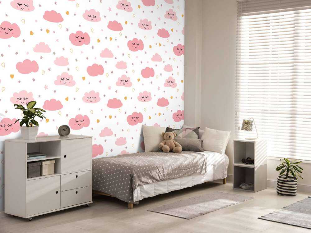 Nuages roses