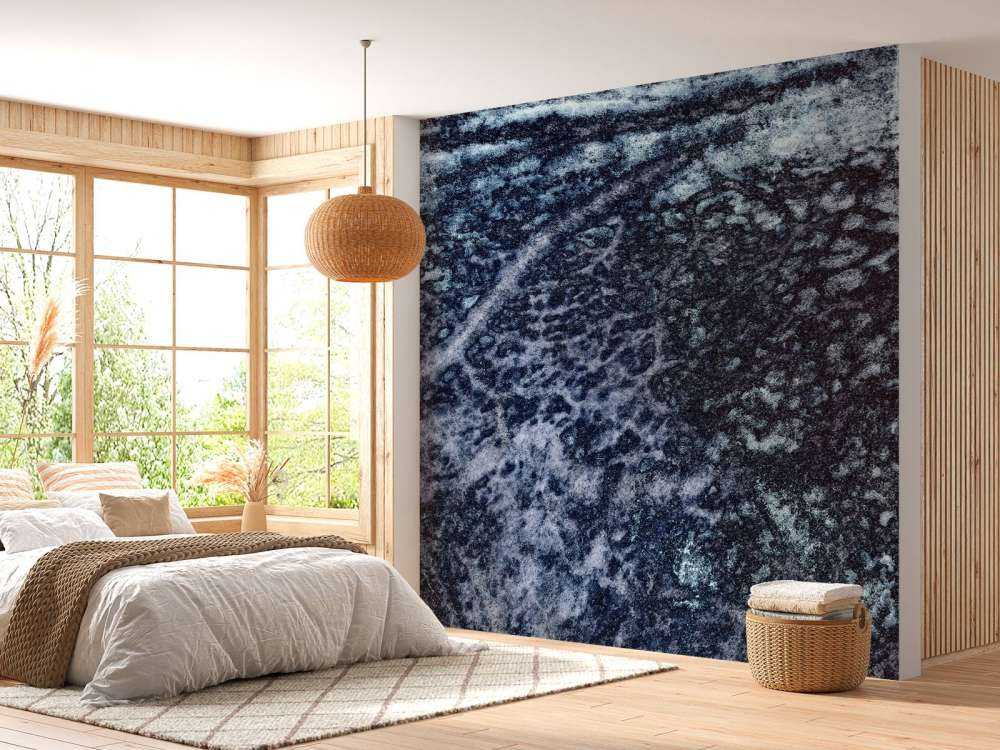Texture bleue