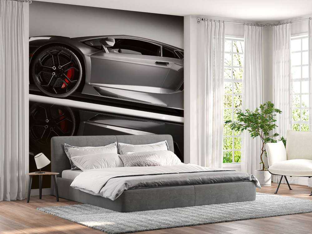 Lamborghini grise