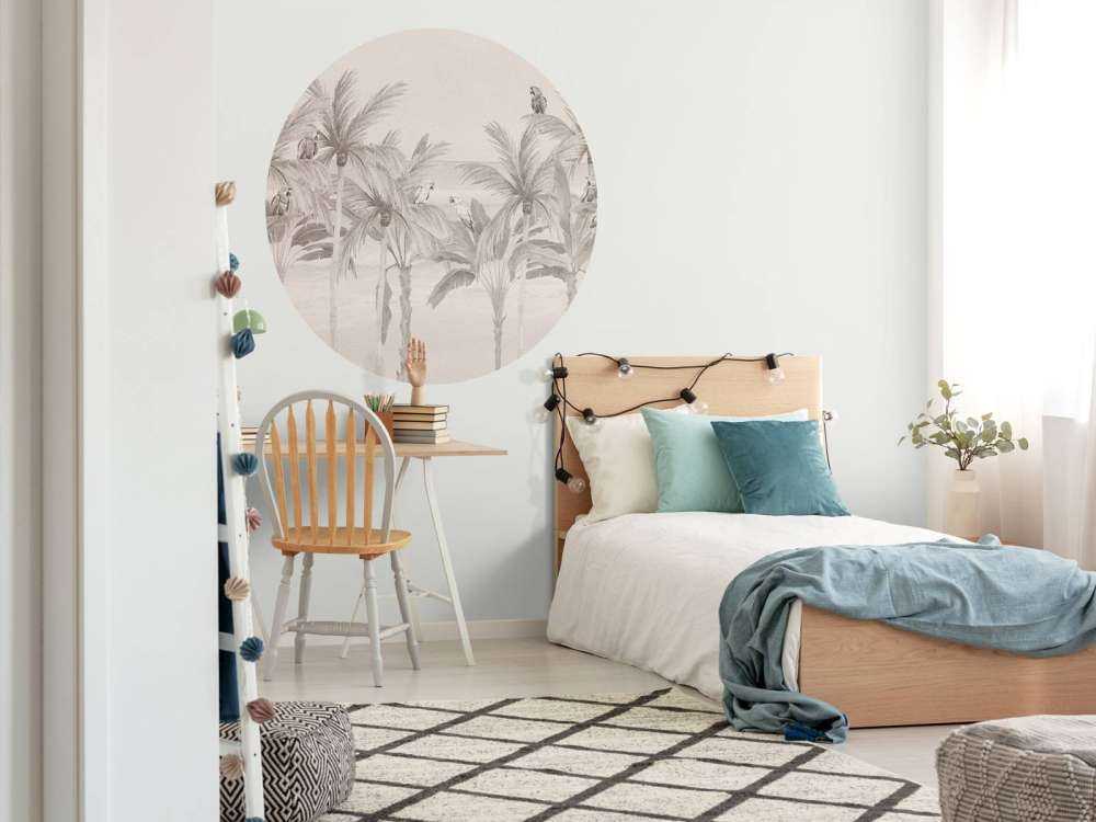 Vol des palmiers du paradis