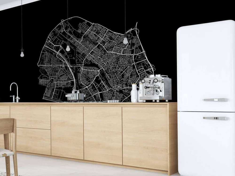 Carte d'Utrecht, noir