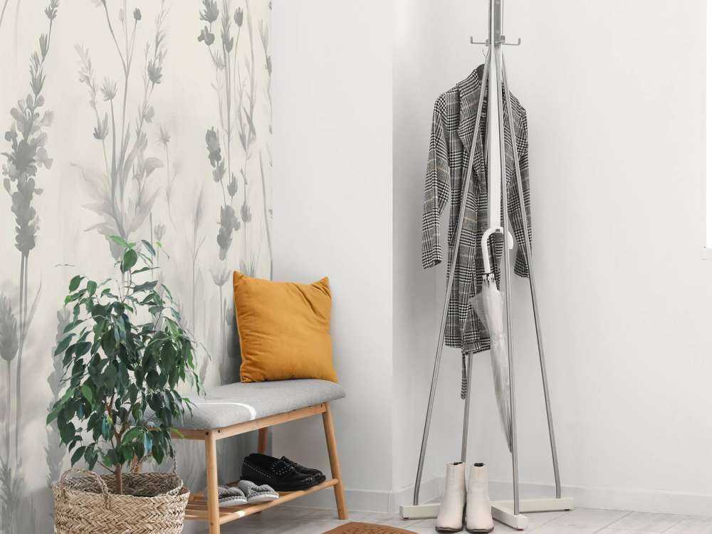 Lavande Clair Seamless Blanc Ivoire