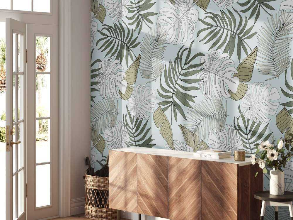 Feuilles exotiques