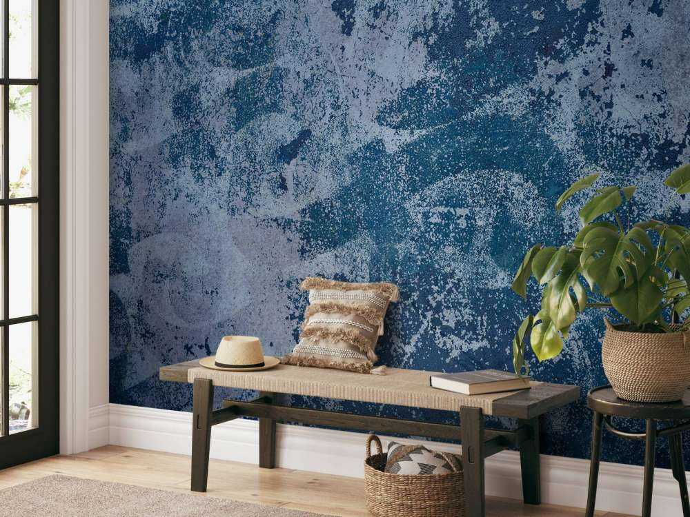 Peinture murale vieillie