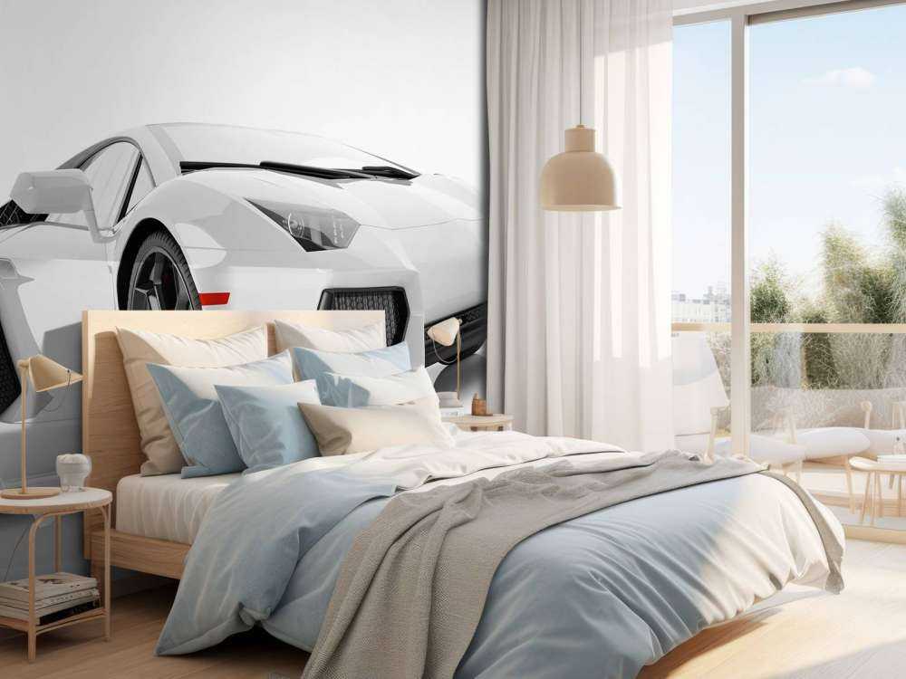 Supercar blanche