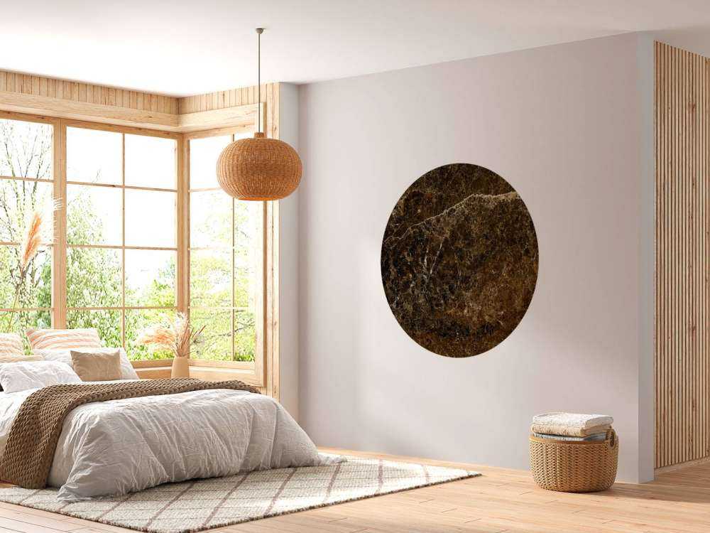 Marbre avec structure en or