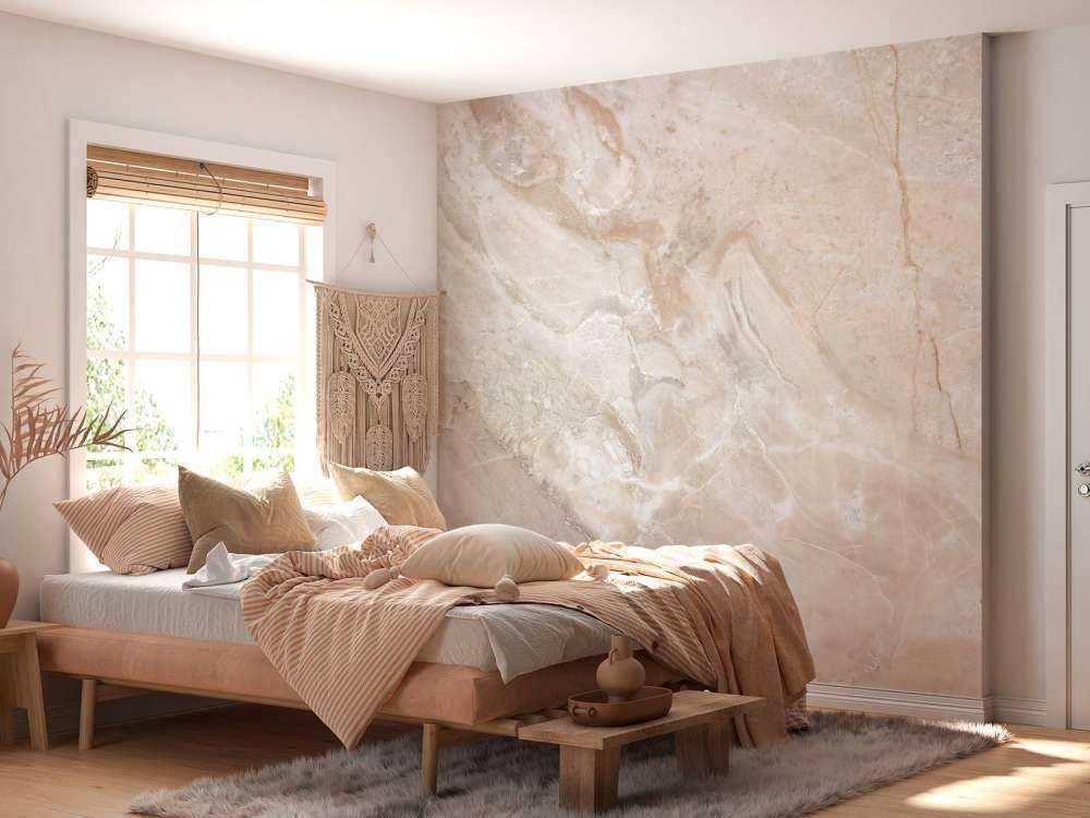 Pierre marbrée beige