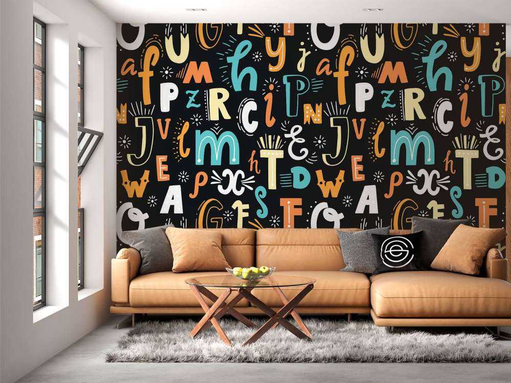 Lettres de couleur